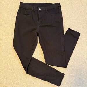 Levis 720 High Rise Super Skinny Jeans - Black Squared